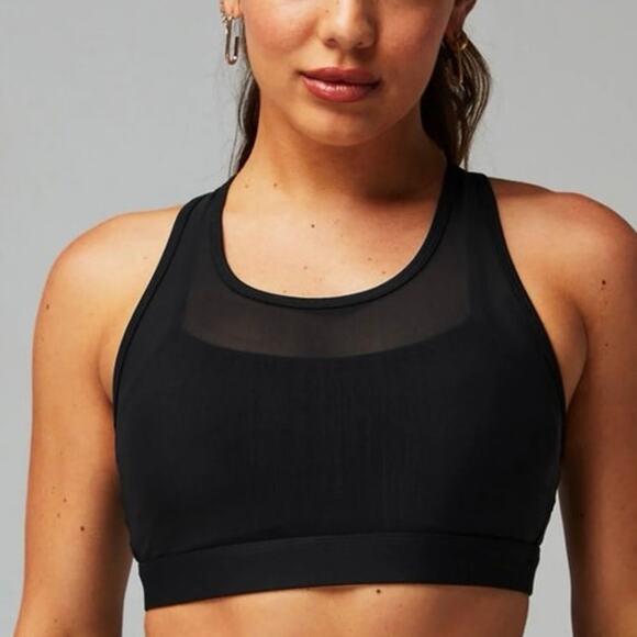 Fabletics NEW Faye High Impact Black Sports Bra Size Small - Picture 3 of 8